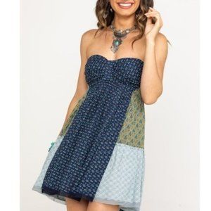 NWOT Free People Across The Sea Tunic Top. XS